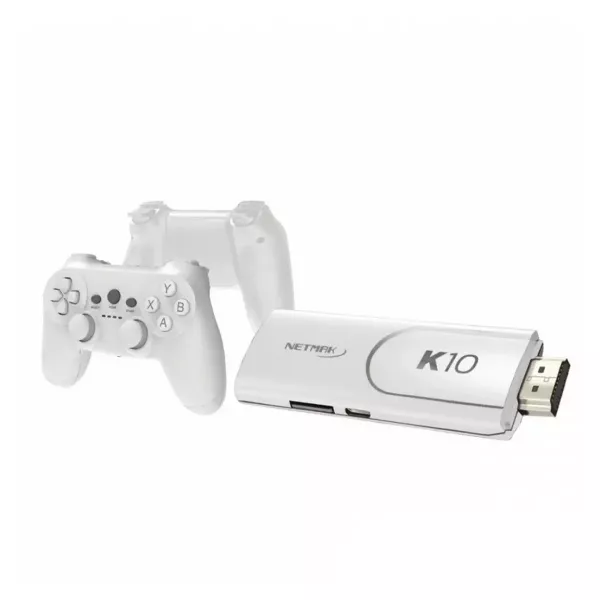 Mini Consola Inalámbrica De Juegos HD 2 Joystick NM-K10-W NETMAK