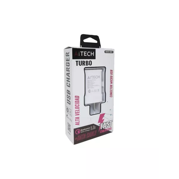 Cargador De Pared Tipo C 3A Turbo Esech-6B Aitech