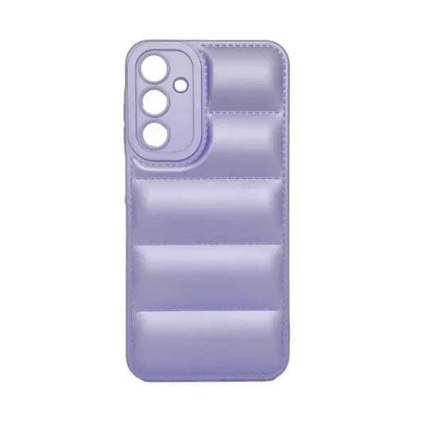 Funda Puffer Perlada Samsung S23 FE Lila