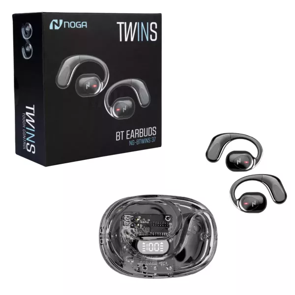 Auricular In Ear Bluetooth NG-BTWINS 37 Noga