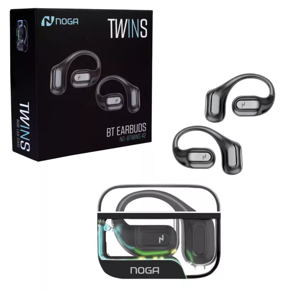 Auricular In Ear Bluetooth NG-BTWINS 42 Noga