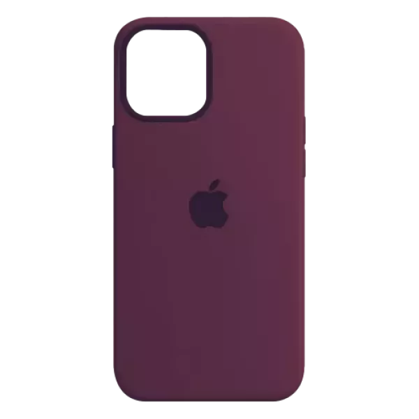 Funda Silicone Case Iphone 14 Pro Max Borgoña
