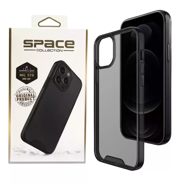 Funda Antishock Space iPhone 15 Pro Max Negro