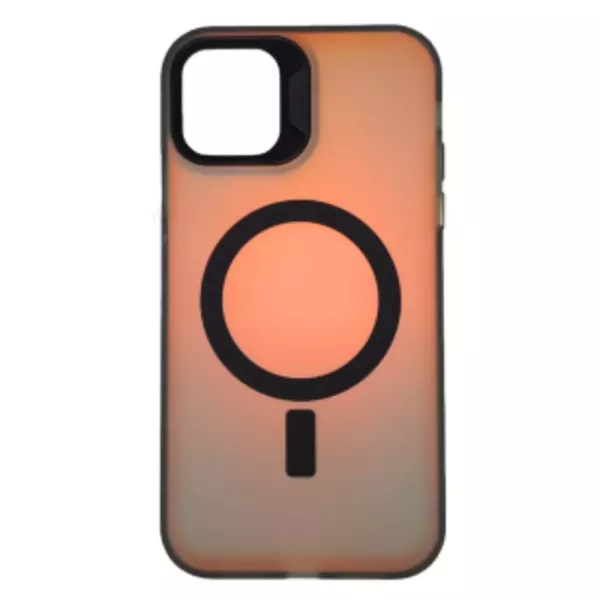 Funda Electro Magsafe Border Metalizado IPhone 15 Pro Max Negro