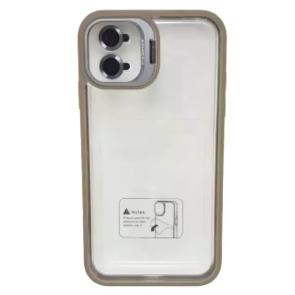 Funda Electro Magsafe + Protector de Cámara IPhone 12 Pro Gris