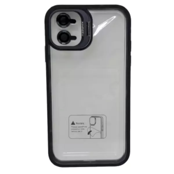 Funda Electro Magsafe + Protector de Cámara IPhone 12 Pro Negro