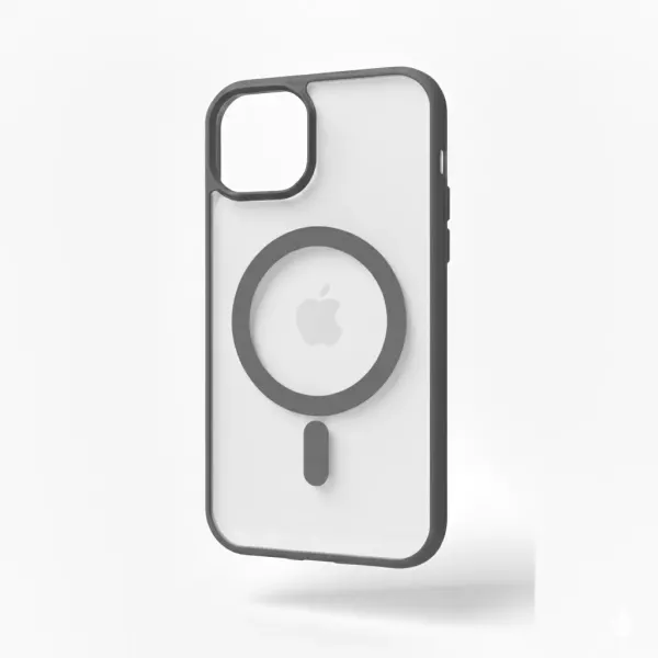 Funda Electro Magsafe Border Color iPhone 16 Pro Gris