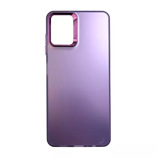 Funda Metalizada Moto G15 Violeta