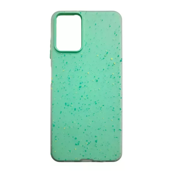 Funda Silicona Salpicada Samsung A16 Verde Agua