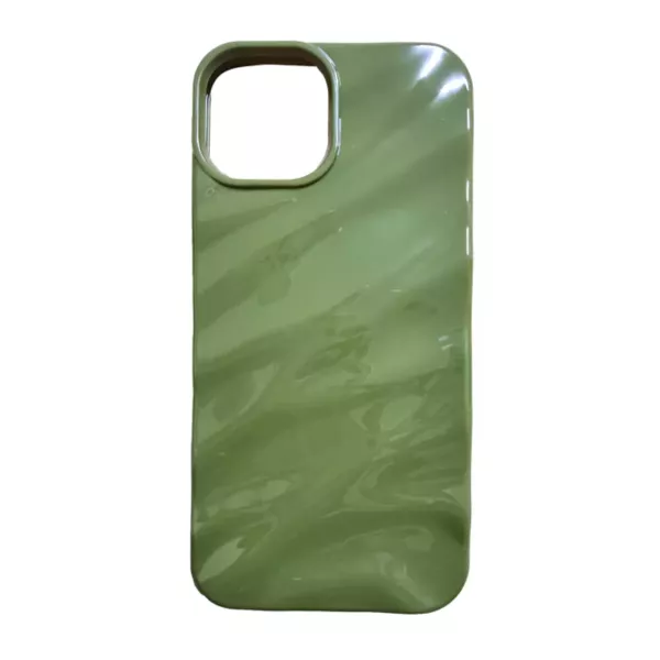 Funda Silicona Wave iPhone 16 Pro Verde
