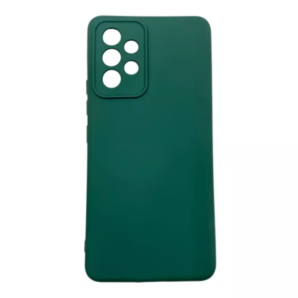Funda Silicona Samsung S25 Verde Oscuro
