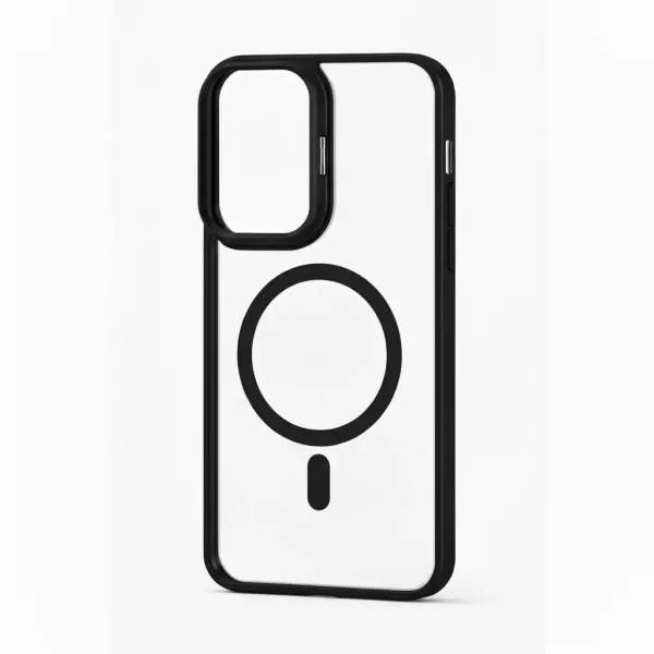 Funda Electro Magsafe Soporte Camara Samsung A17 Negro