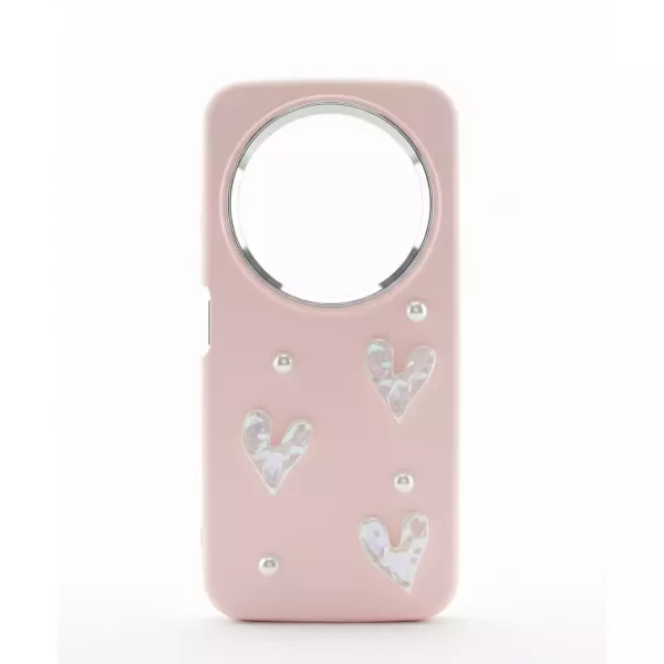 Funda Silicona Charms Corazón Xiaomi Poco C75 Rosa