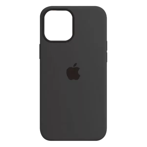 Funda Silicone Case Iphone 14 Plus Gris Oscuro