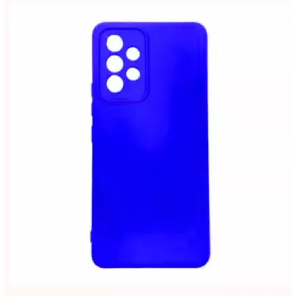 Funda Silicona Samsung A04 Azul Electrico