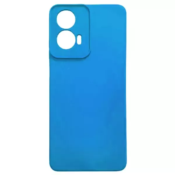 Funda Silicona Xiaomi Redmi Note 14 5g Celeste Oscuro