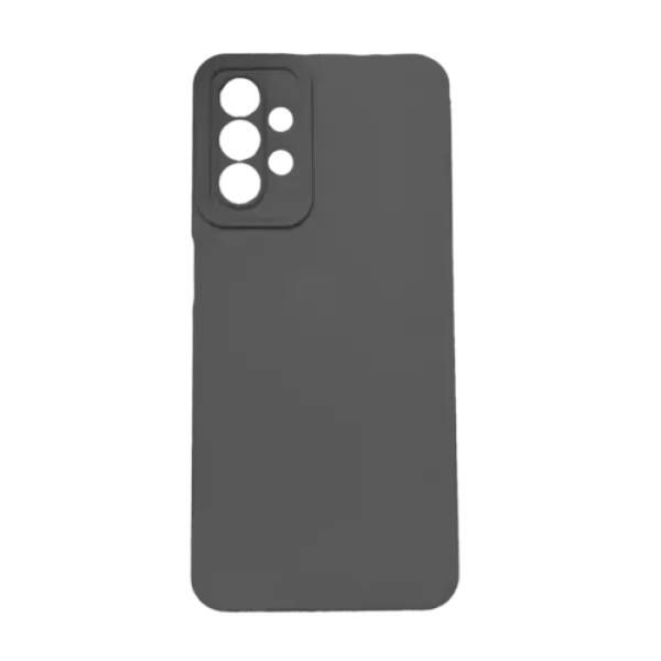 Funda Silicona Moto G56 Gris Oscuro