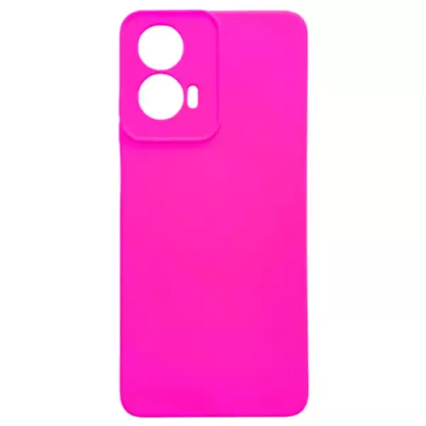 Funda Silicona Xiaomi Redmi Note 14 5g Rosa Fluor