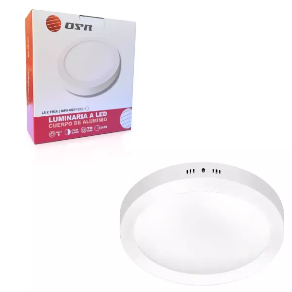 Panel Para Montar De Luz Fría Circular - OSR MZF120C