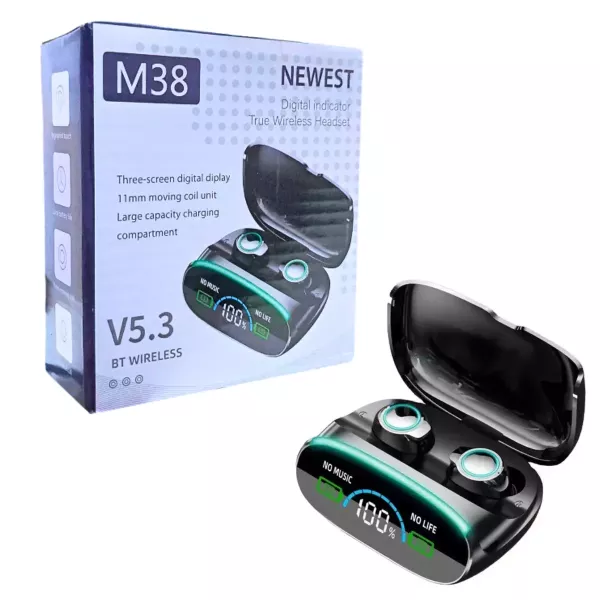 Auricular In Ear Bluetooth M38 Newest