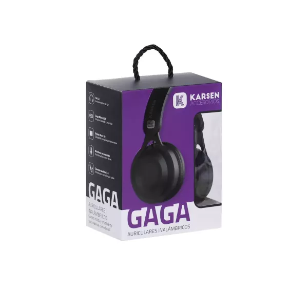 Auricular Vincha Bluetooh Gaga Karsen
