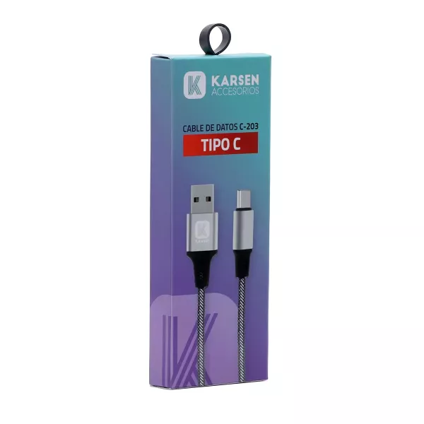 Cable De Datos Tipo C Mod C-203 2.4a Karsen