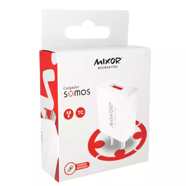 Cargador de Pared SOMOS Tipo C 3.8A Mixor