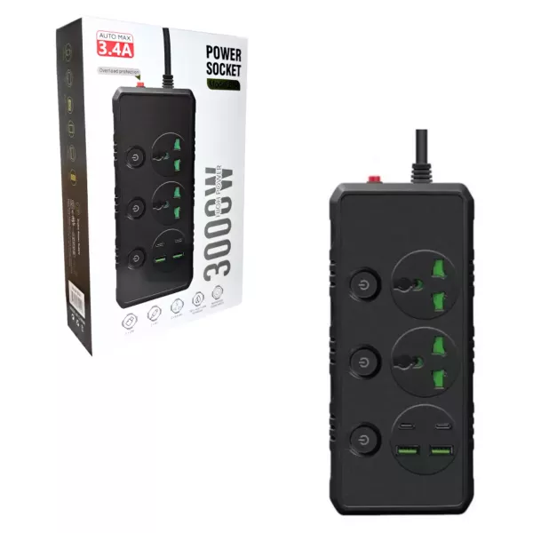 Zapatilla 3000W 3.4A