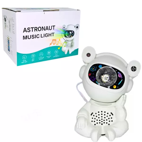 Lámpara Proyector / Parlante Astronauta Music Light XL-730