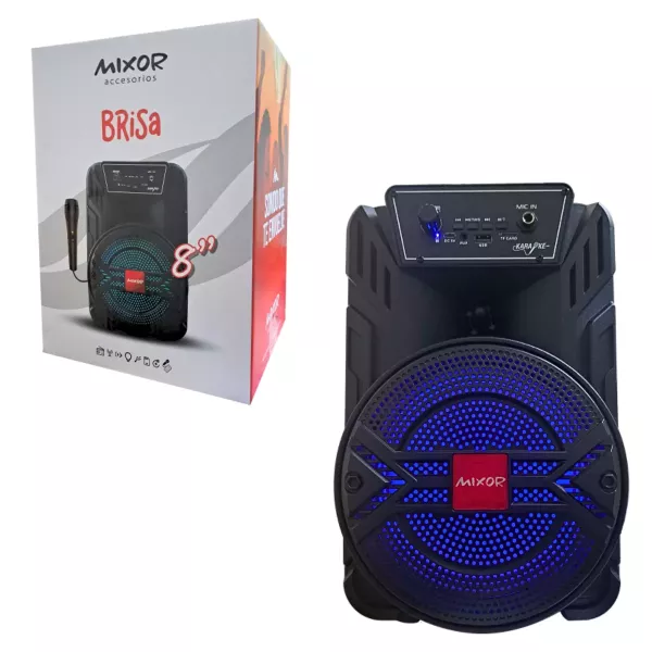 Parlante Bluetooth Brisa 8" Mixor