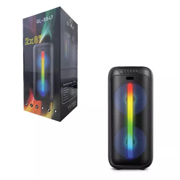 Parlante Bluetooth 2x8" QL-8847