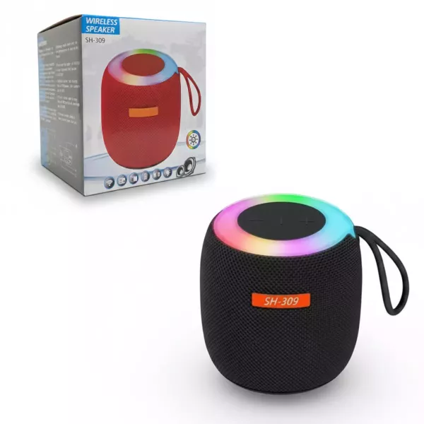 Parlante Bluetooth Con Led SH-309
