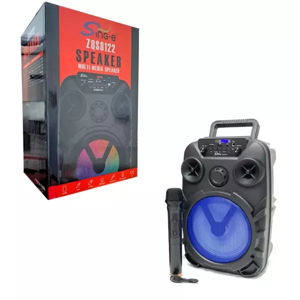 Parlante Bluetooth 8" ZQS8122