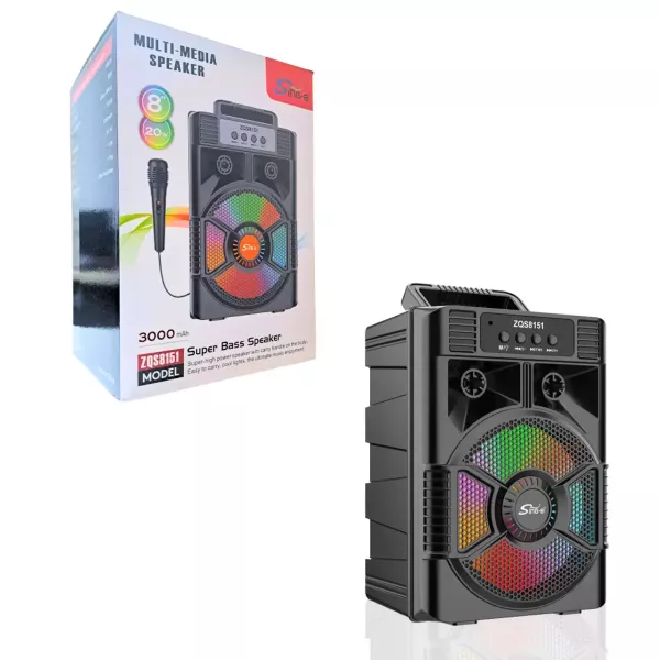 Parlante Bluetooth 8" ZQS8151