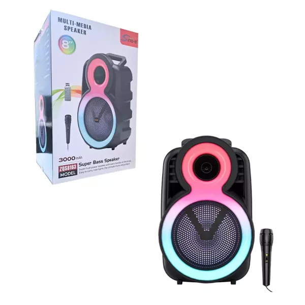 Parlante Bluetooth 8" ZQS8163