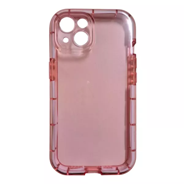Funda Silicona Flex iPhone 14 Pro Max Rosa