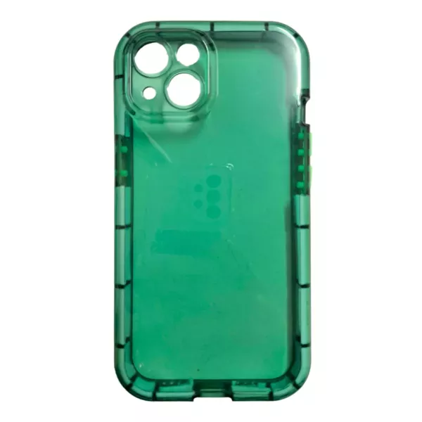 Funda Silicona Flex iPhone 14 Pro Max Verde