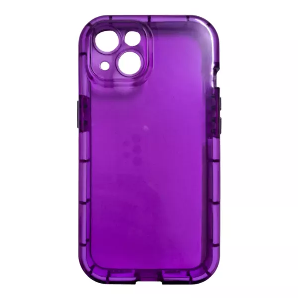 Funda Silicona Flex iPhone 14 Pro Max Violeta