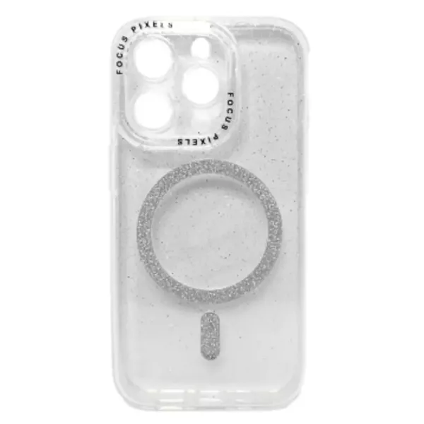 Funda Electro Magsafe Brillo IPhone 14 Pro Max Transparente